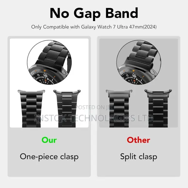 Samsung Galaxy Watch Ultra 47mm Stainless Steel Strap