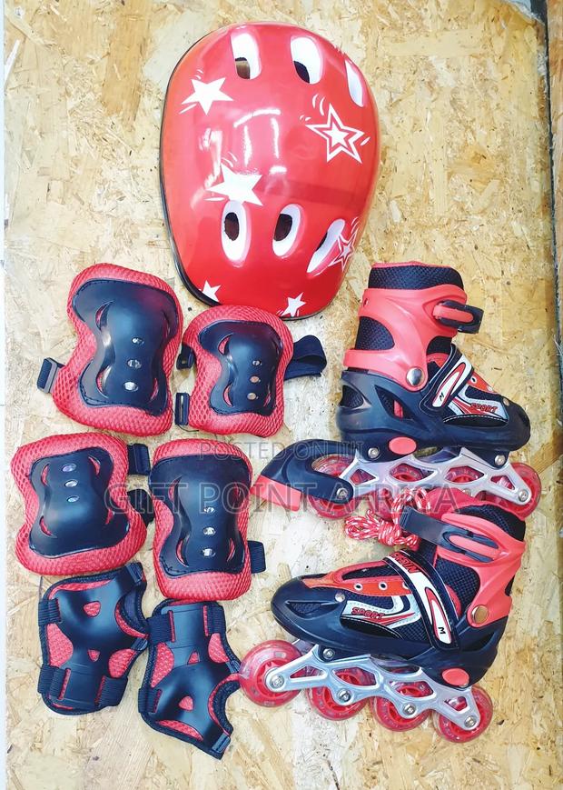 Size 31-34,35-38,39-42 Adjustable Full Set Skates Shoes