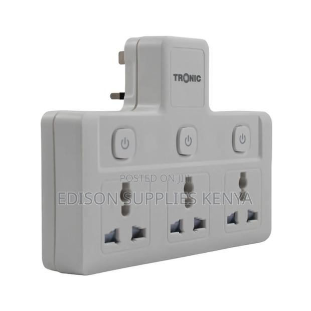 Tronic 3 Way Multi Socket Adaptor, Multiplug Socket - thumbnail 4