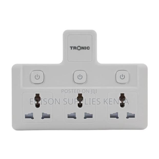 Tronic 3 Way Multi Socket Adaptor, Multiplug Socket - thumbnail 2