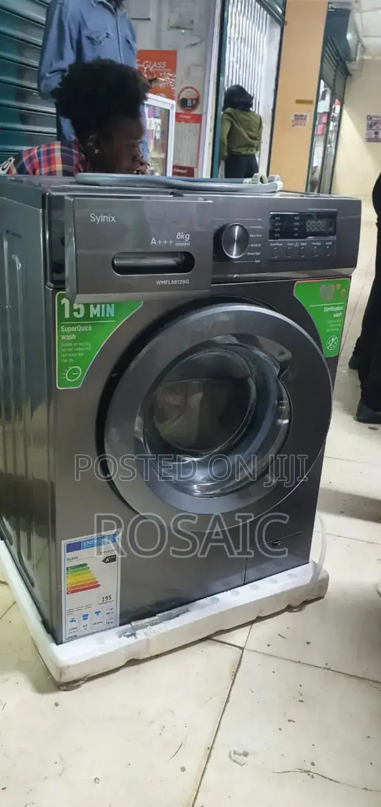 Syinix 6 KGS Washing Machine Front Load