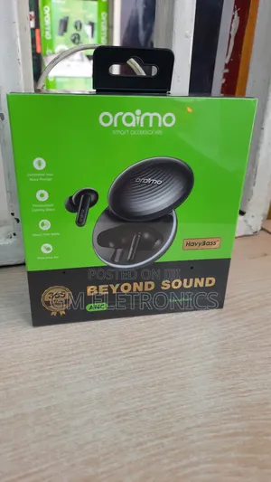 Oraimo Spacebuds TWS With Hybrid Noise Cancellation(Black)