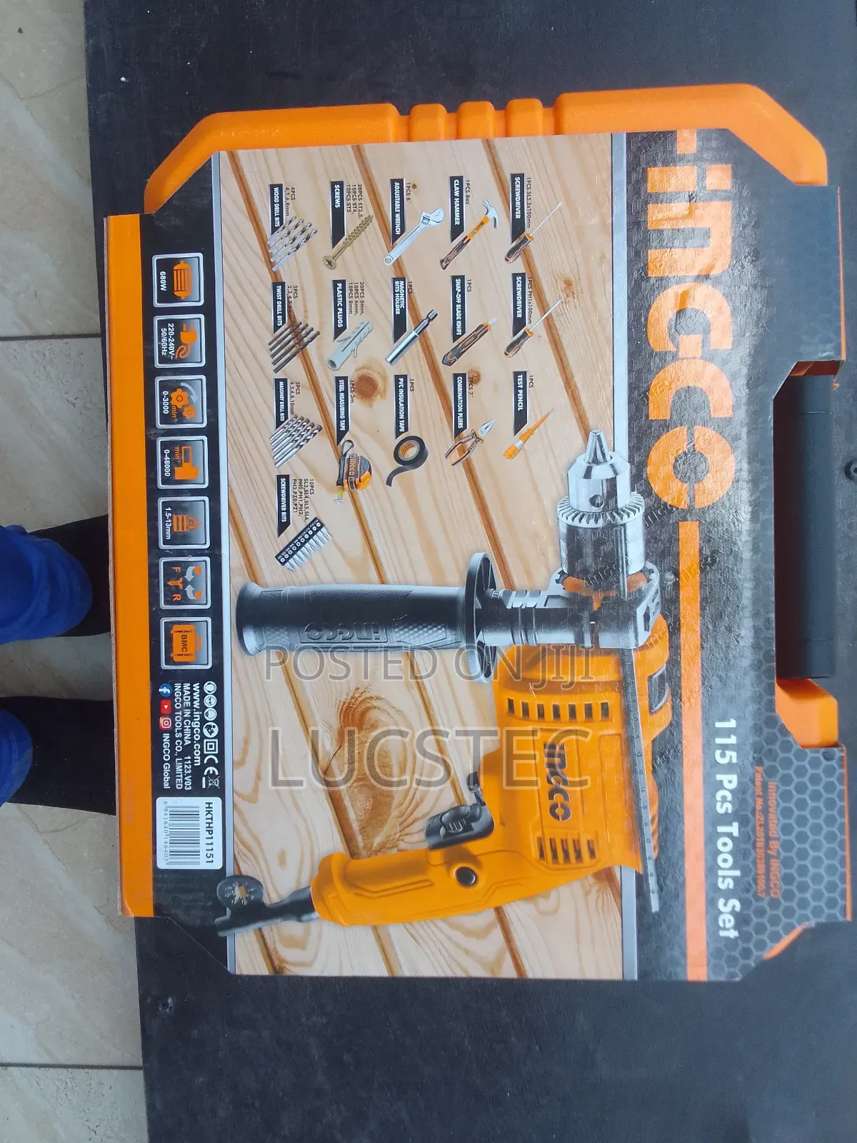 INGCO Tool Set 115pcs