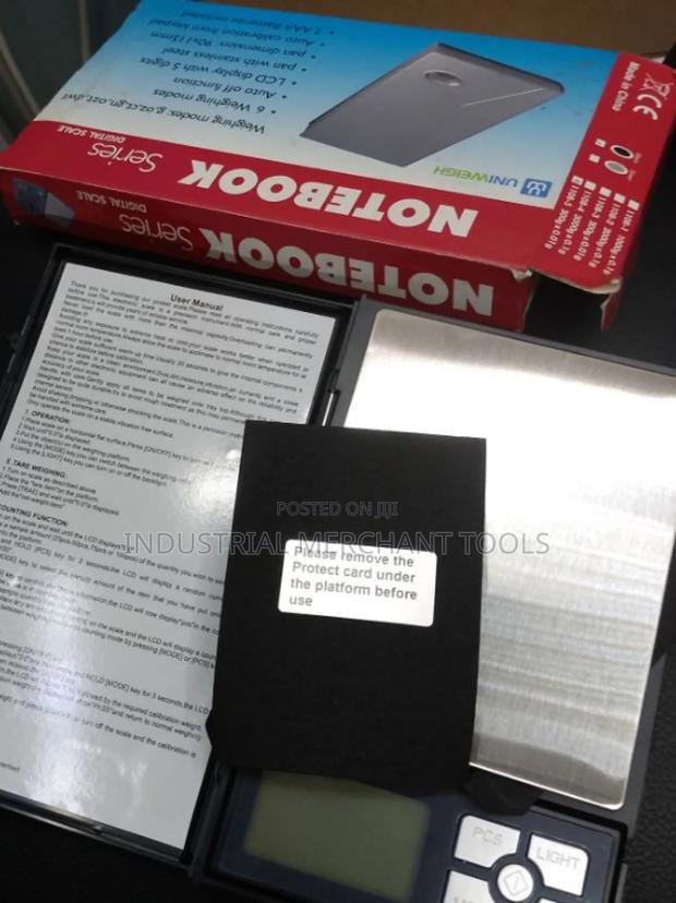 Notebook Pocket Scale - main view