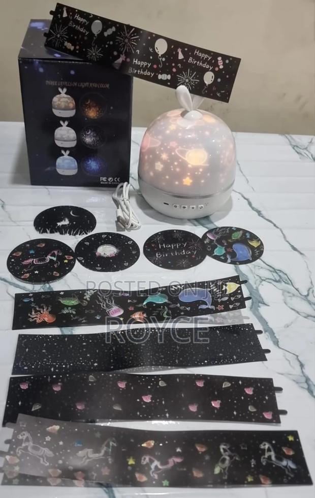 6 Themes Star Light Rotating Projection Lamp - main view