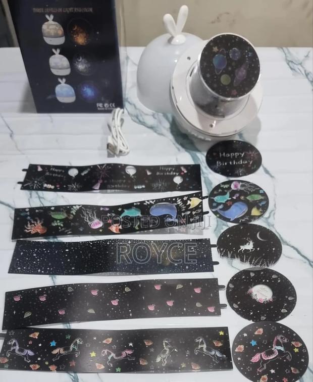 6 Themes Star Light Rotating Projection Lamp - thumbnail 2
