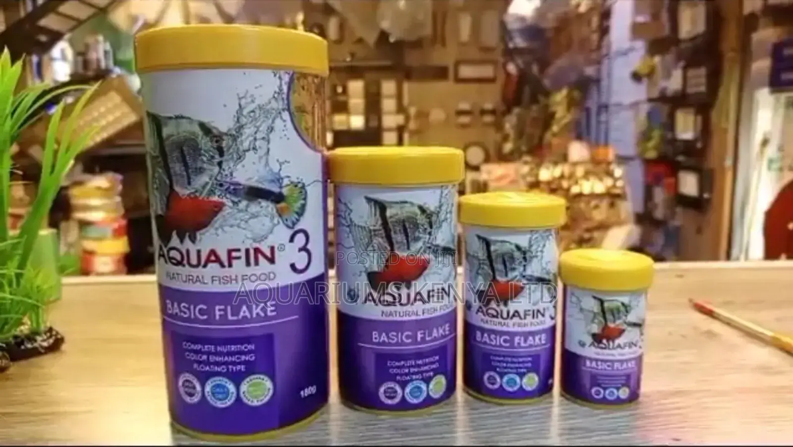 Aquafin 3 Fish Flake , Fish Food