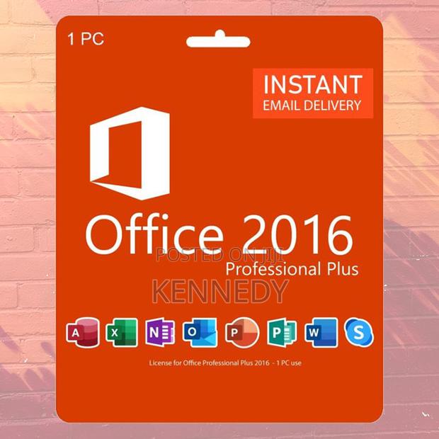 Office 2016 Professional Plus Key - main view
