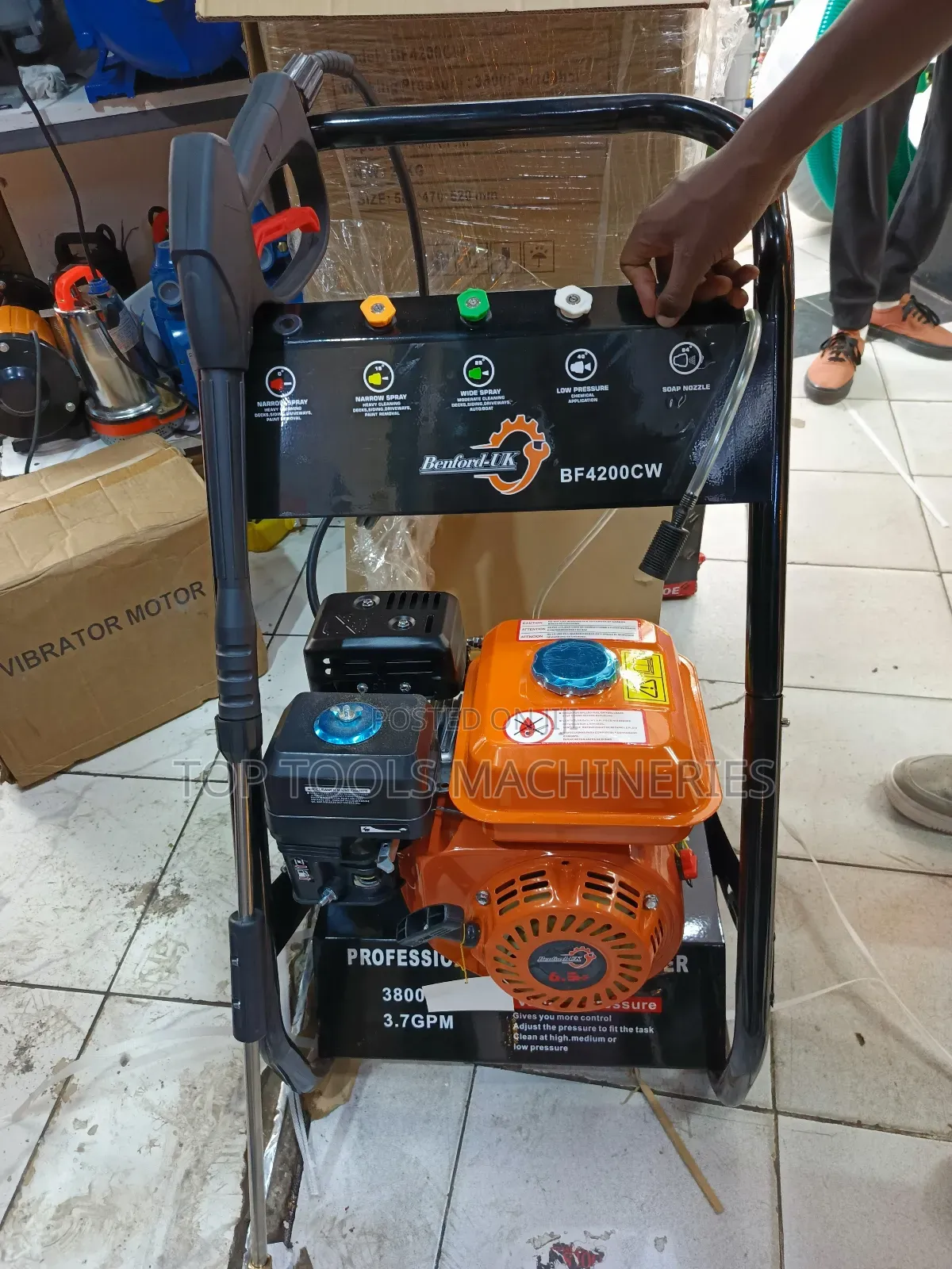 Benford UK Carwash Machine