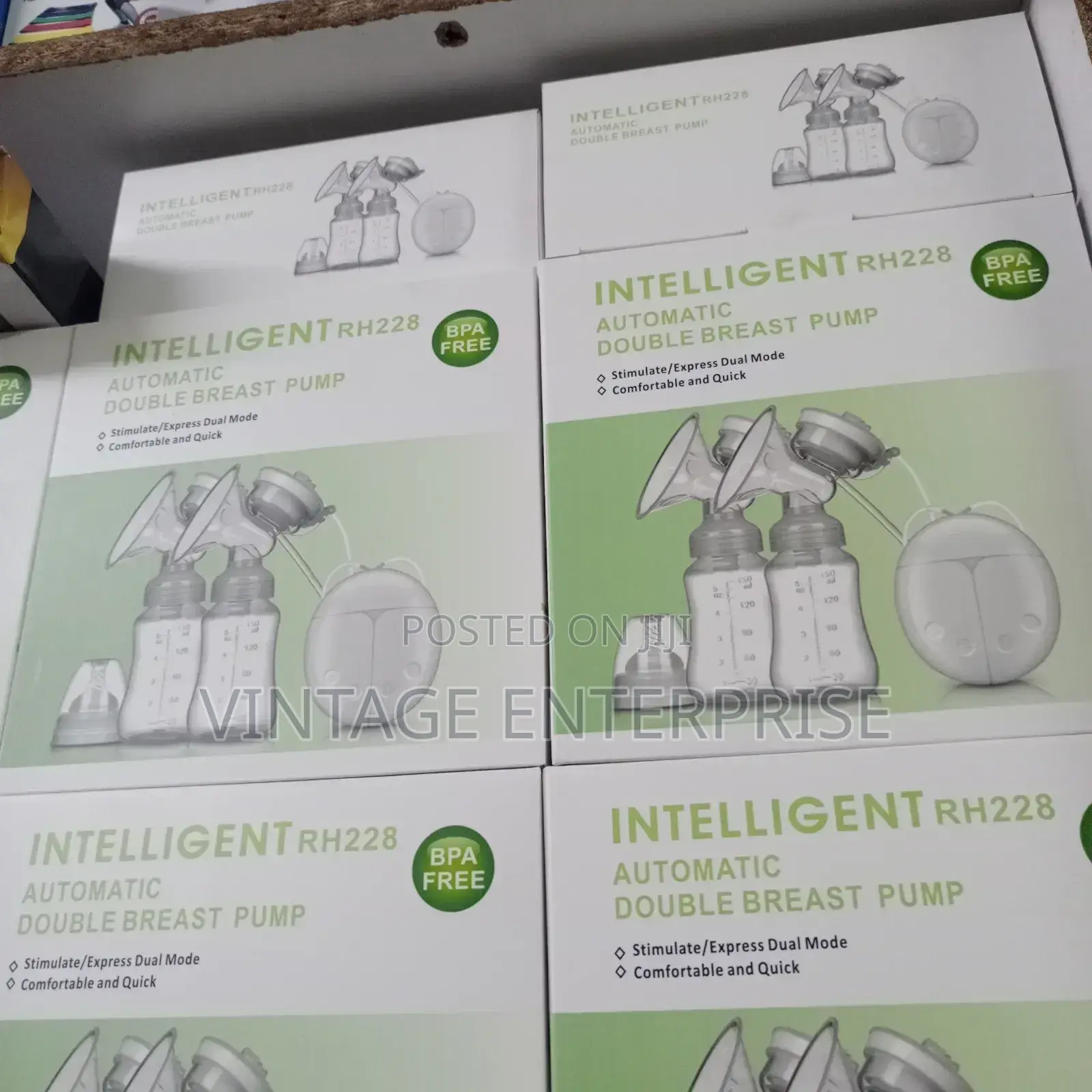 Intelligent Automatic Double Breast Pump