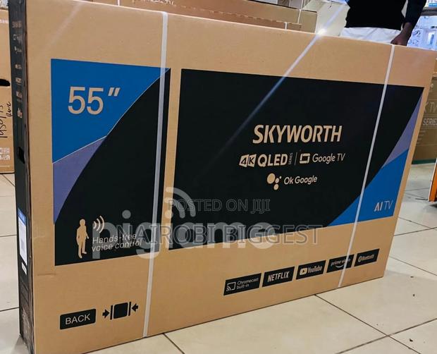 Skyworth 55" Qled Google Frameless Tv