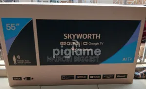 Skyworth 55" Qled Google Frameless Tv
