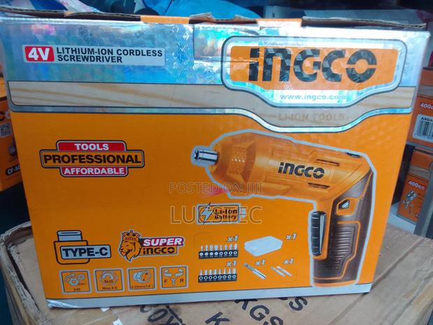 INGCO CSDLI0442 Lithium-Ion Cordless Screwdriver 4V - main view