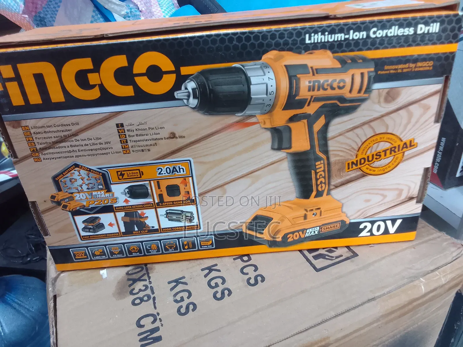 INGCO 20V Cordless Drill