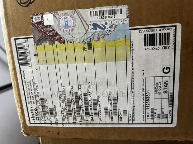 Cisco C9200l 24p-4x-a Catalyst 24-Port Poe+ Switch, 4 X 10g,