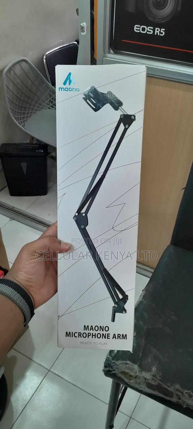 MAONO B01 Microphone Suspension Boom Scissor Arm Stand