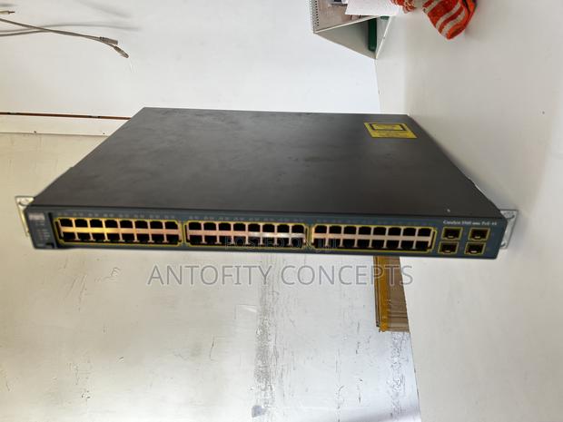 Cisco Ws‐C2960-48pst-S — 48-Port Poe Enabled Switch - thumbnail 3