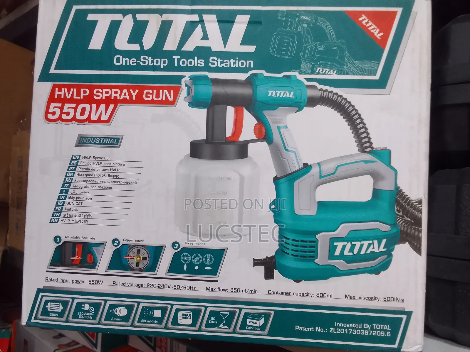 Total 550W Spray Gun