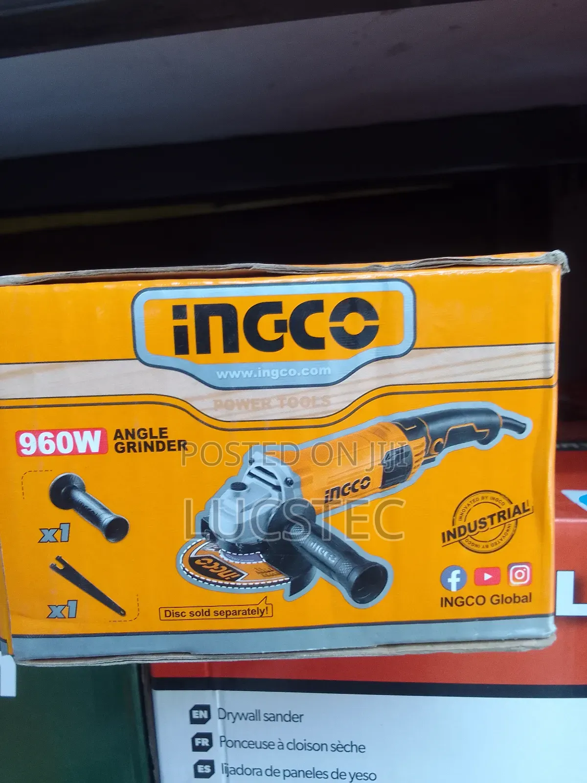 Ingco 960W Ag9608 Angle Grinder
