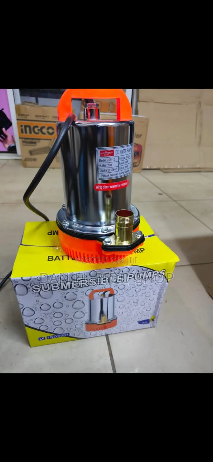 Dc Waterpump 1inch 20mtr 180watts