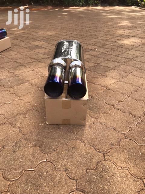 Exhaust Car Muffler Double Pipe HKS