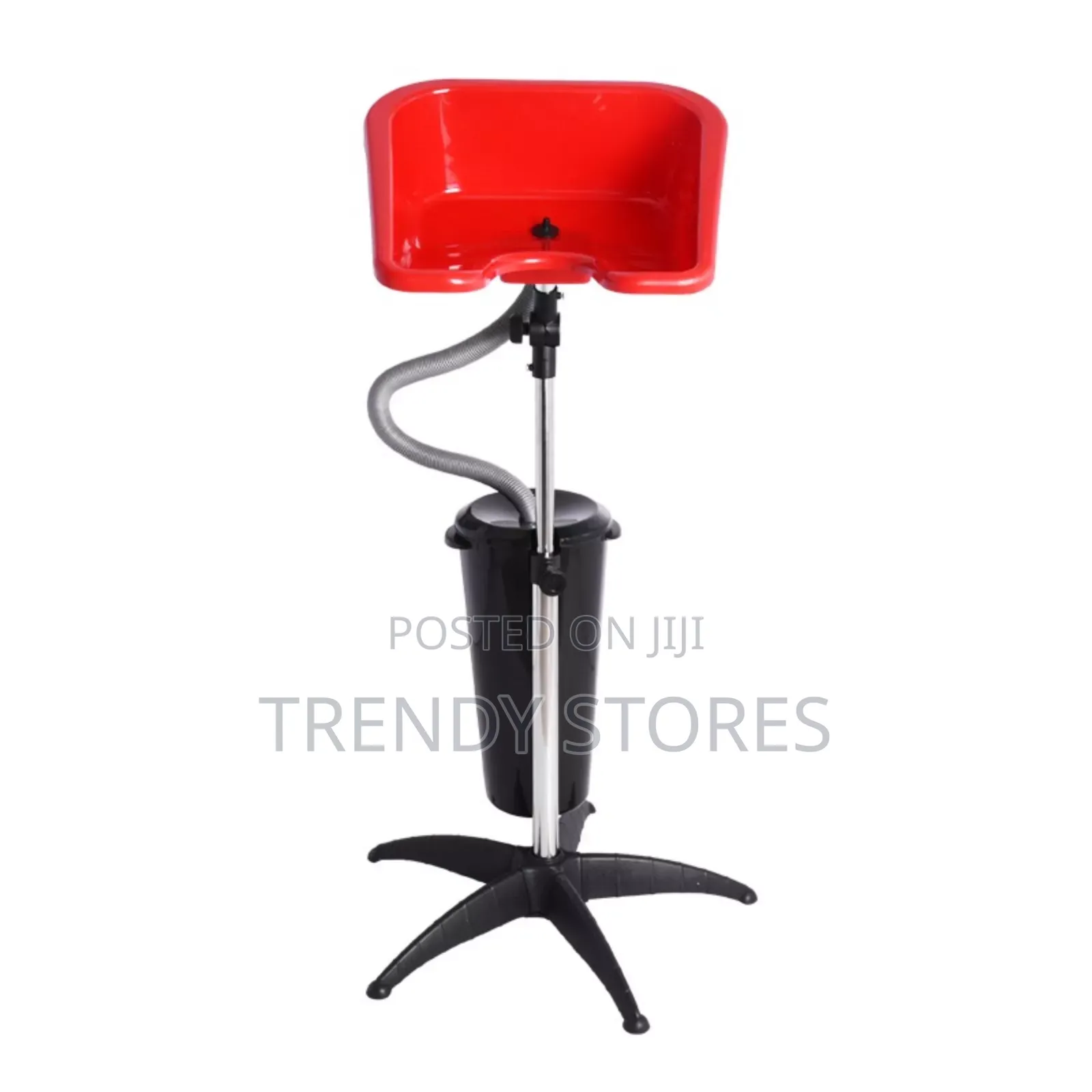 Red Portable Shampoo Basin