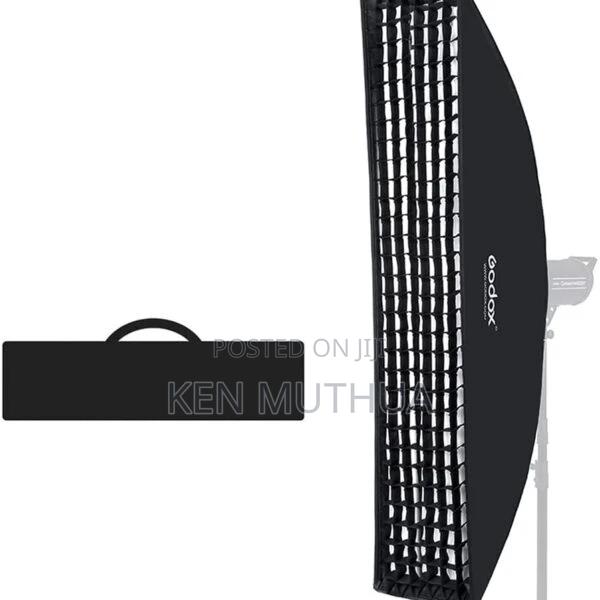 Godox 30x120cm Softbox Honeycomb Grid Strip Soft Box Bowens