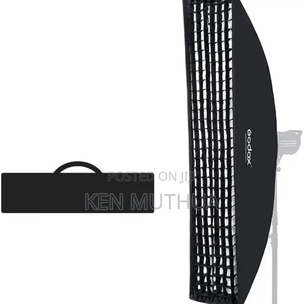 Godox 30x120cm Softbox Honeycomb Grid Strip Soft Box Bowens
