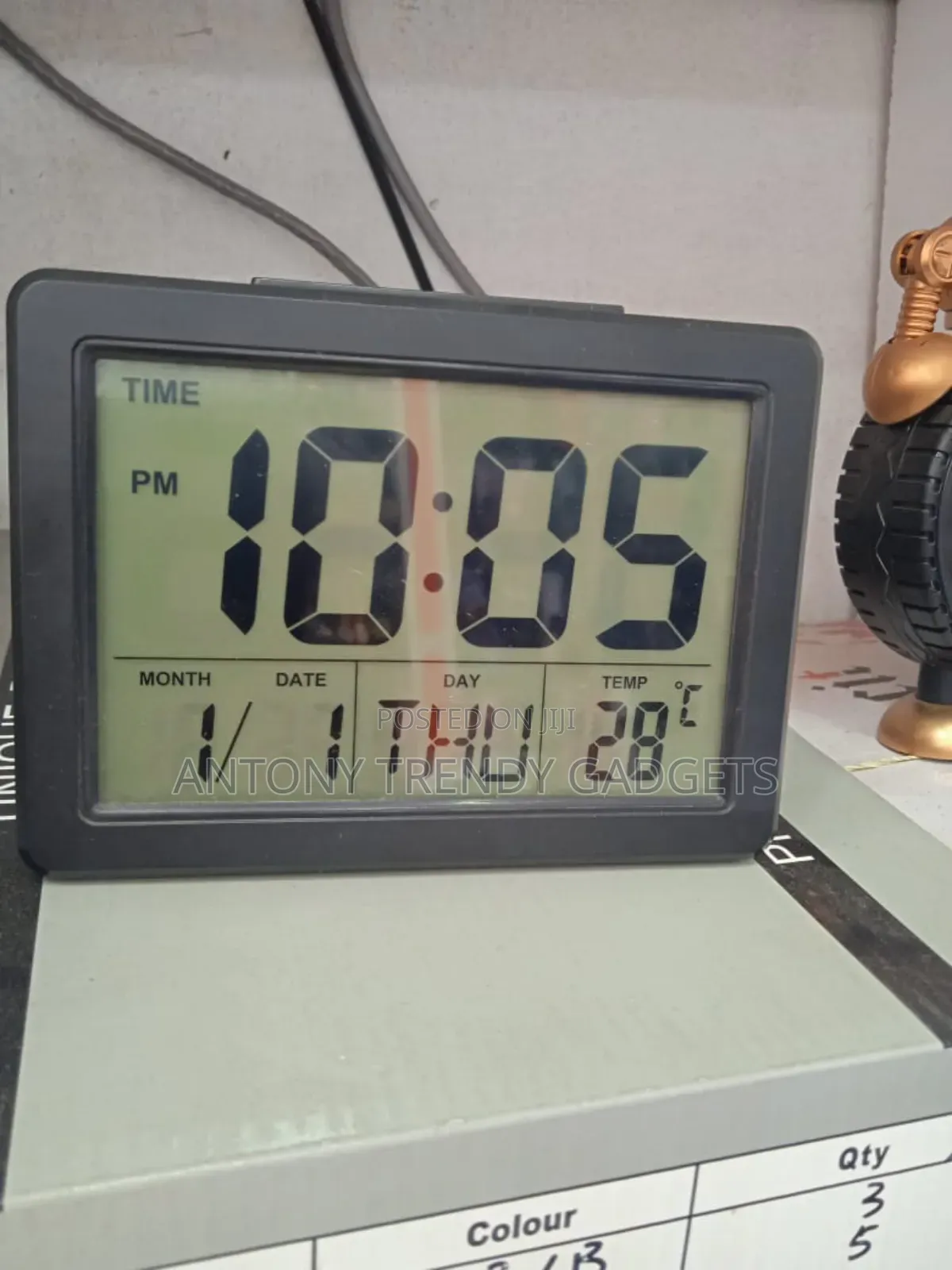 Digital Table Top Clock/Alarm Clock