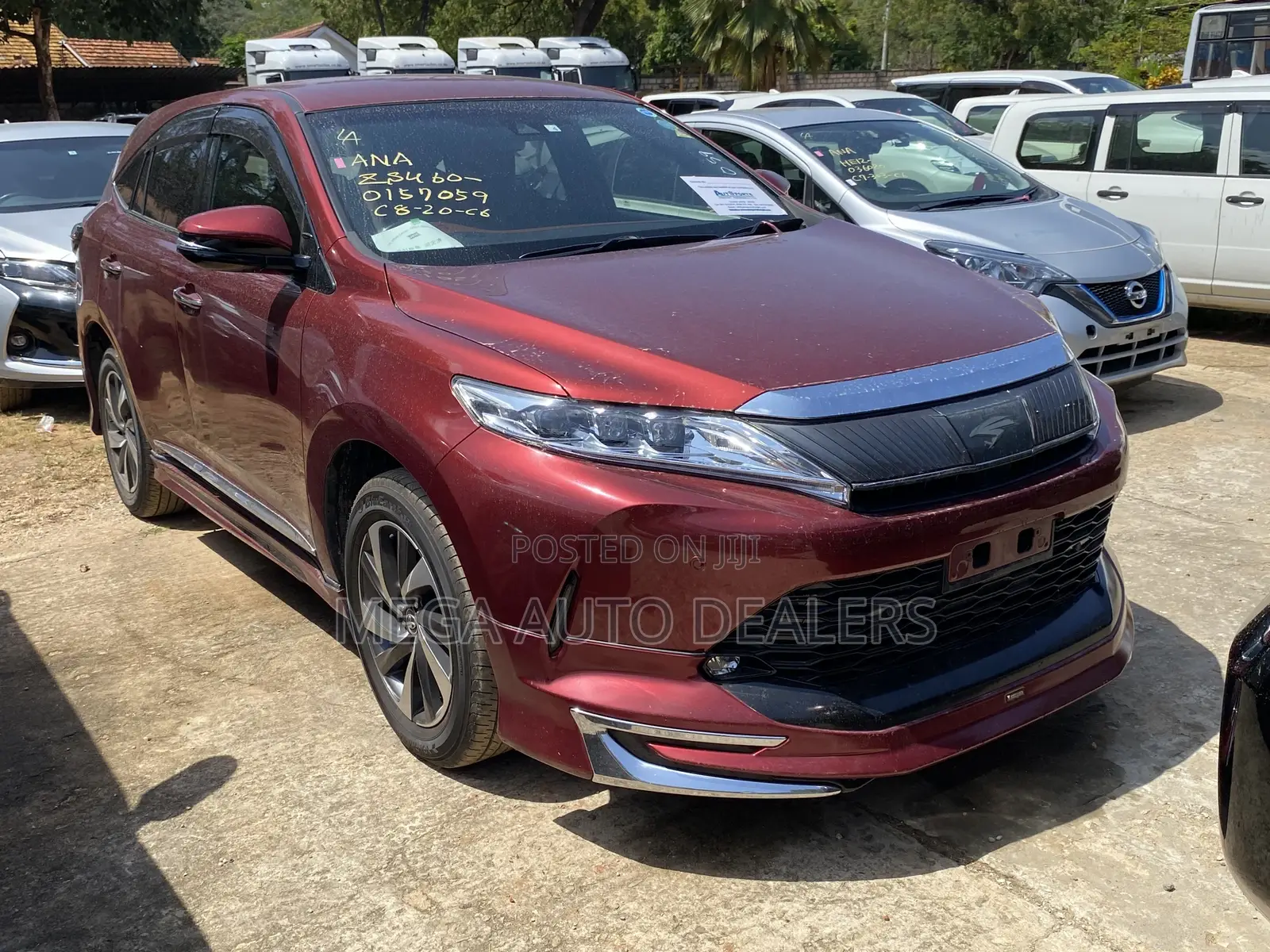 Toyota Harrier 2018 Burgundy