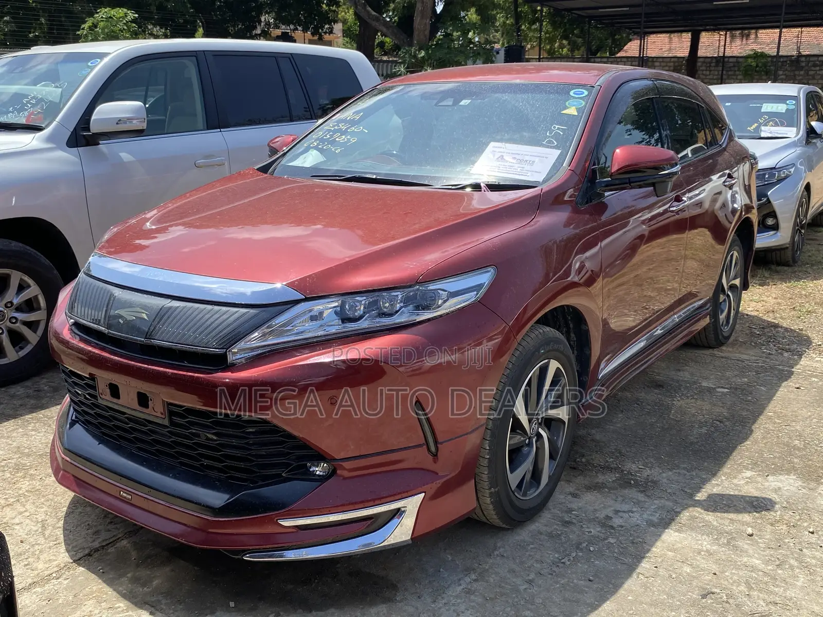 Toyota Harrier 2018 Burgundy