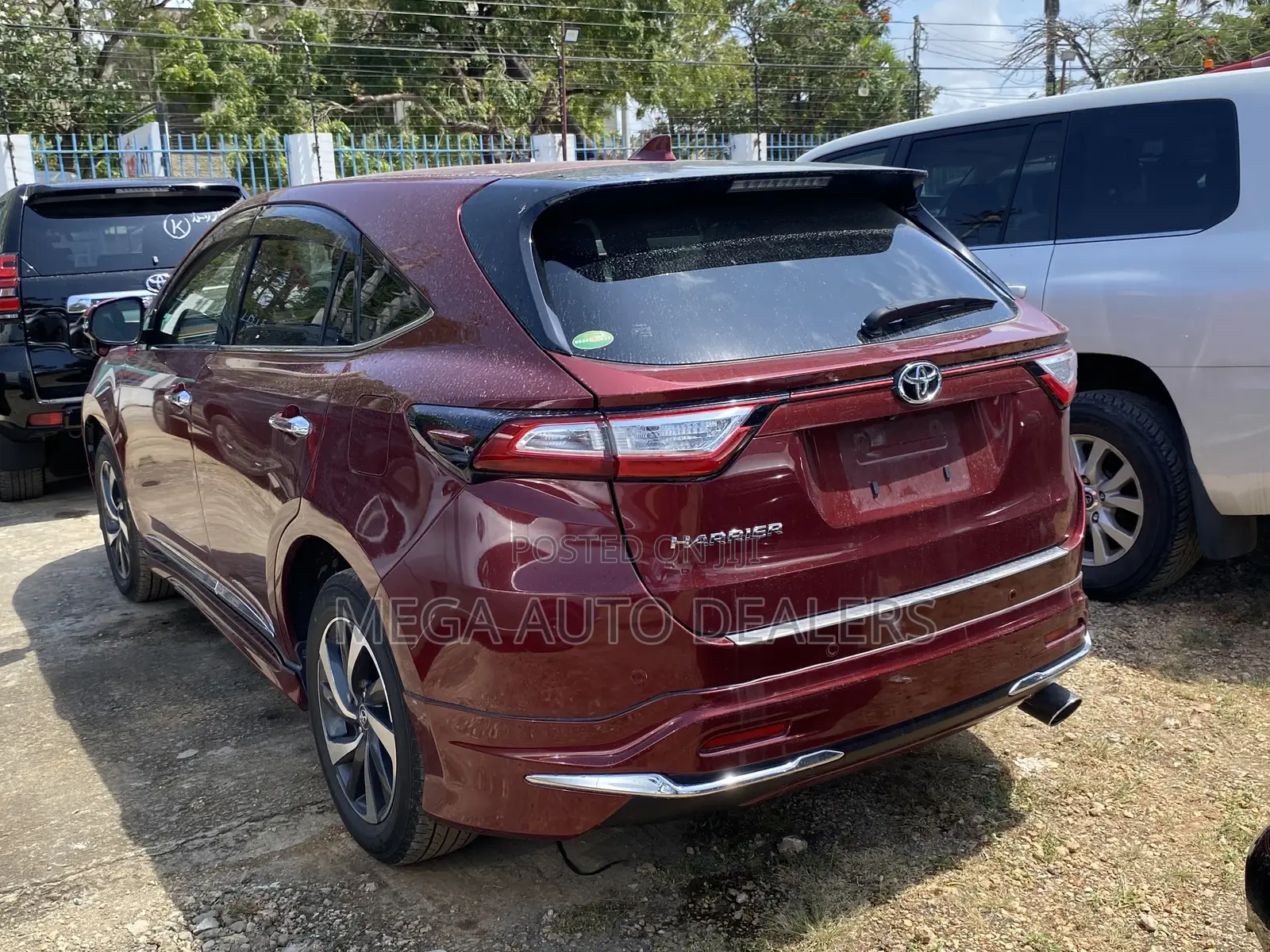 Toyota Harrier 2018 Burgundy