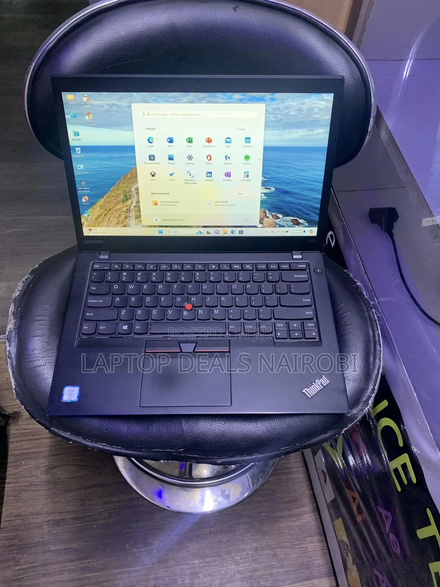 Laptop Lenovo ThinkPad T470s 8GB Intel Core I7 SSD 256GB