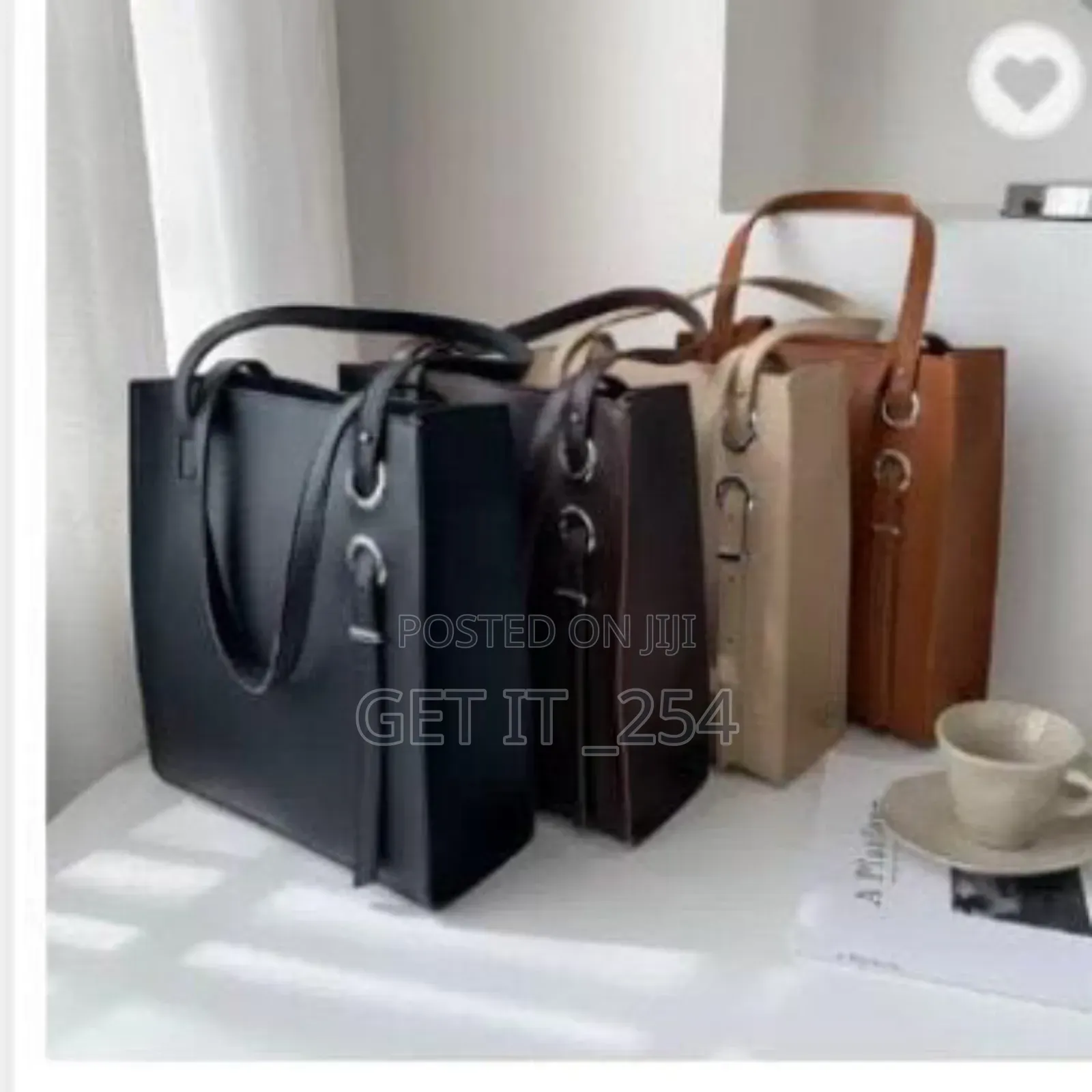 Plain Tote Bag Can Perfectly Fit a Laptop