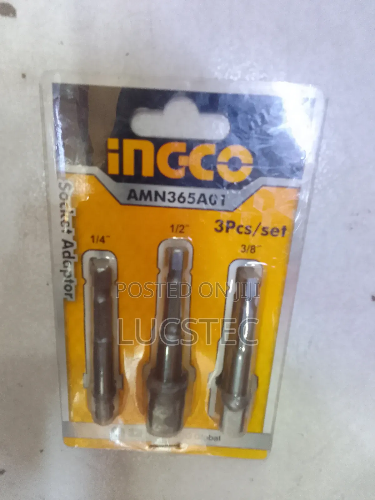 INGCO Socket Adapter Set 3pcs