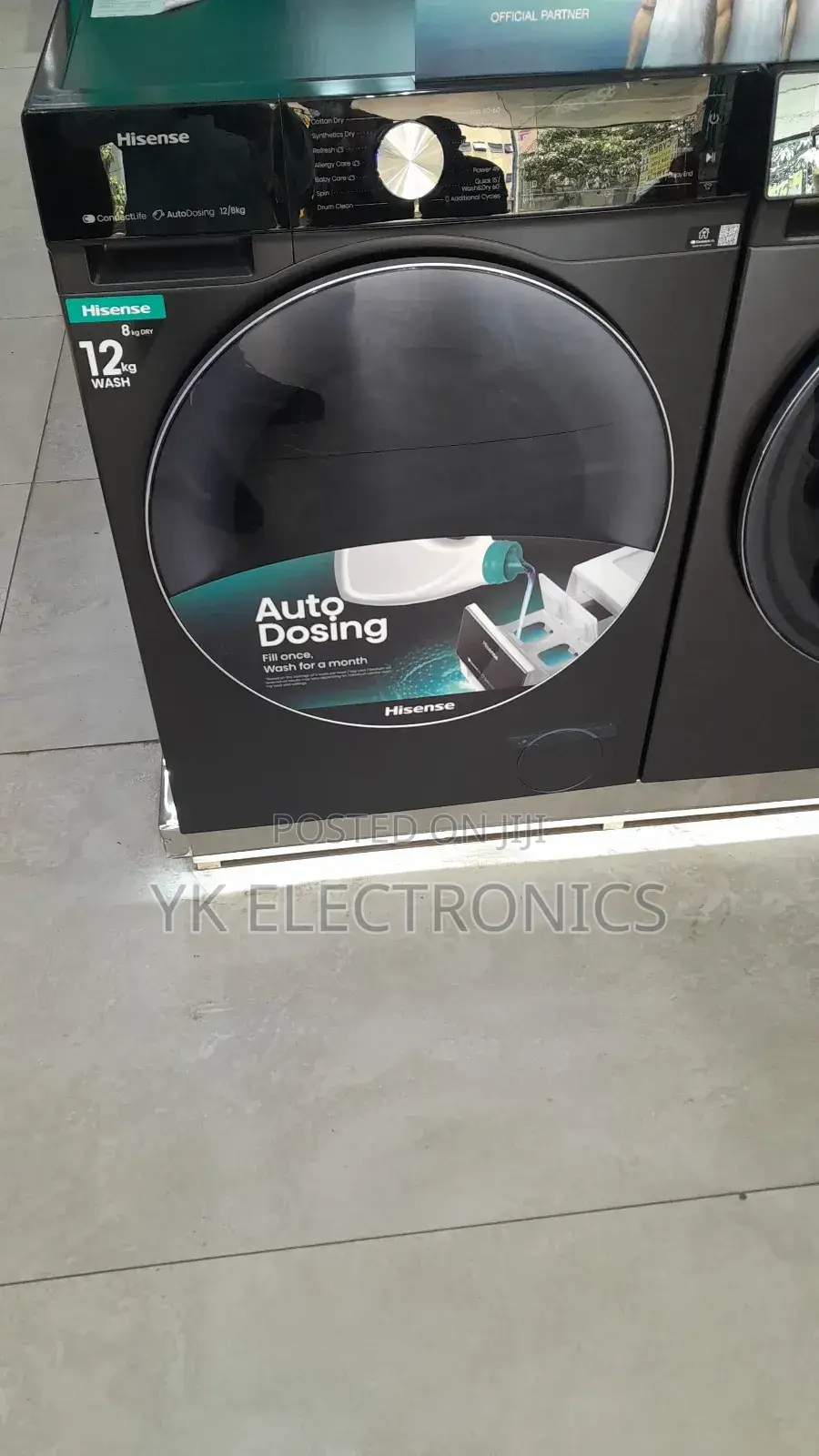 Hisense 12kg Washer 8kg Dryer – Wd5s1245bb
