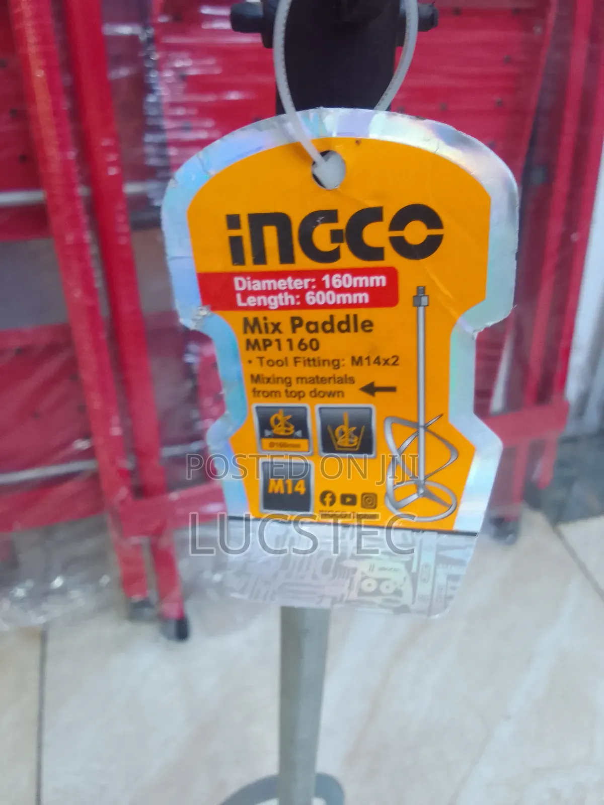 Ingco Mp1160 Mix Paddle M14