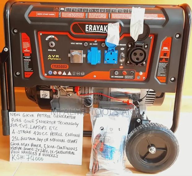 Petrol Generator Pure Sine Wave Techno Silent 420cc 6kva