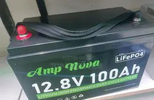 Amp Nova Lithium Ion Deep Cycle Solar Battery 100ah
