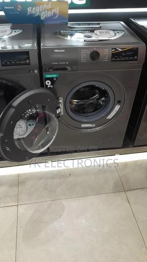 Hisense 9kg Wfqp9014evmt Front Load Washing Machine - thumbnail 2