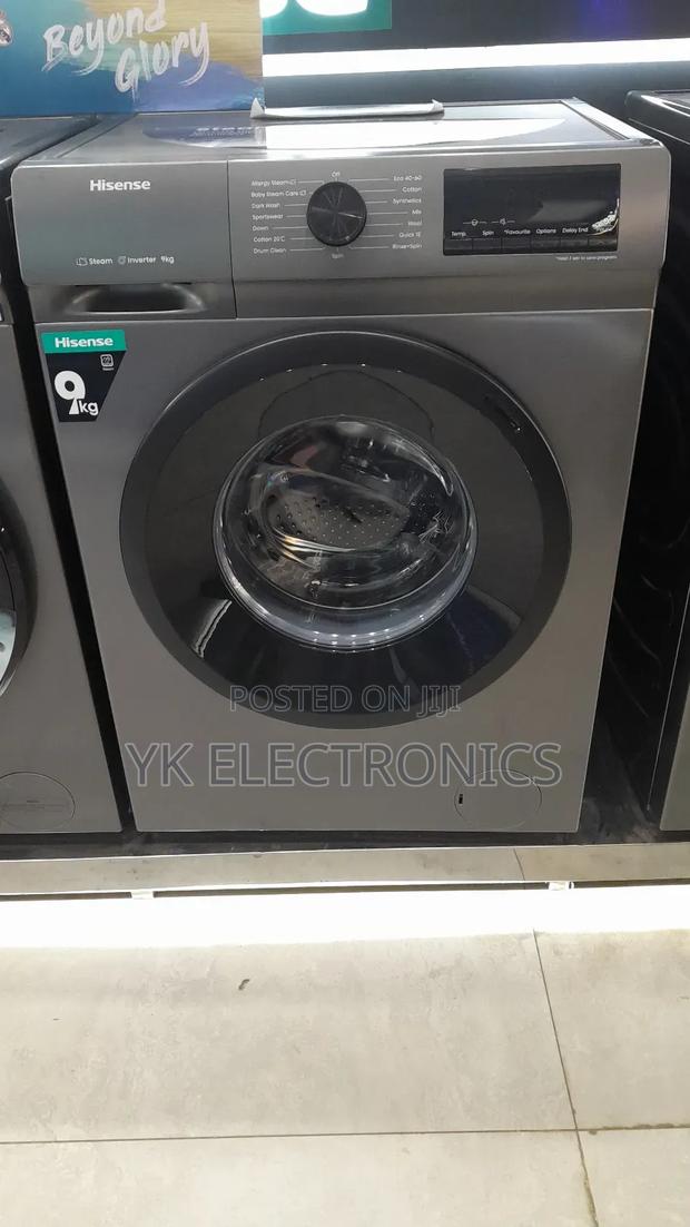 Hisense 9kg Wfqp9014evmt Front Load Washing Machine - thumbnail 3