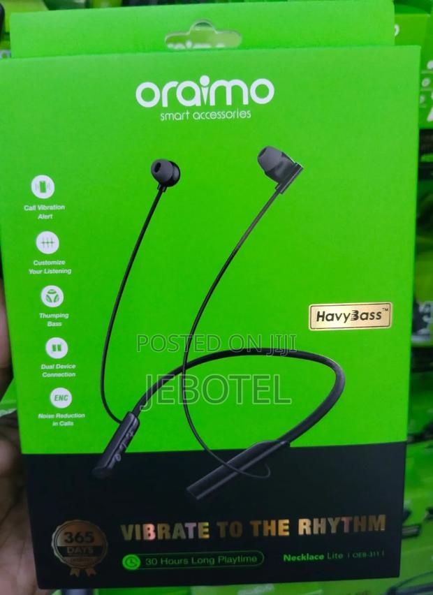 OEB-311 Necklace Lite Call Vibration Wireless Headphones - main view