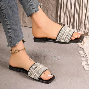 *Fully Restocked * *Pearl Sandals* *Size 37-43*