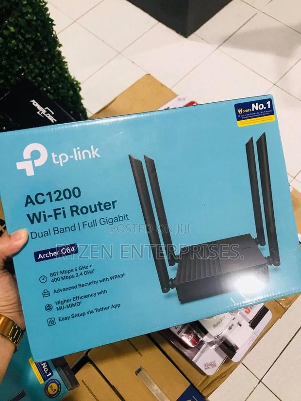 Ac1200 Tp-link Archer C64 Wireless Router - main view