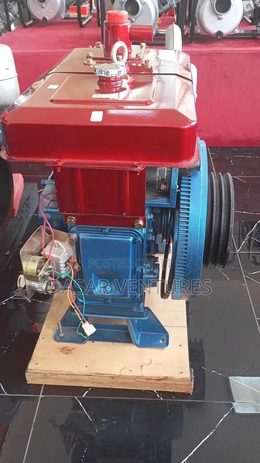 JD Engine 30hp Key Start