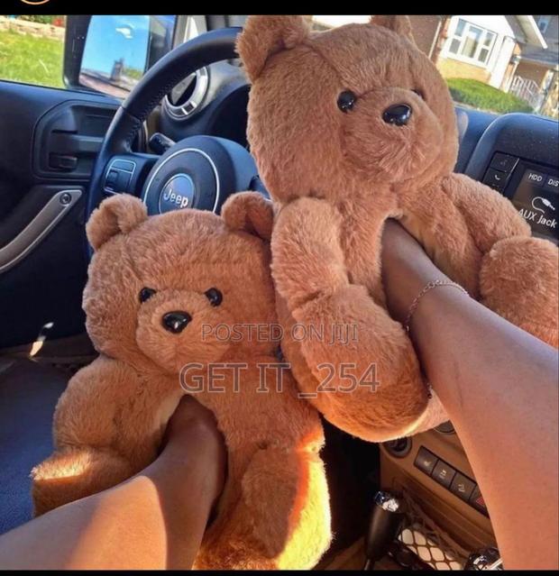 *Bear Fluffy Sandals* Size:*Free Size - thumbnail 5