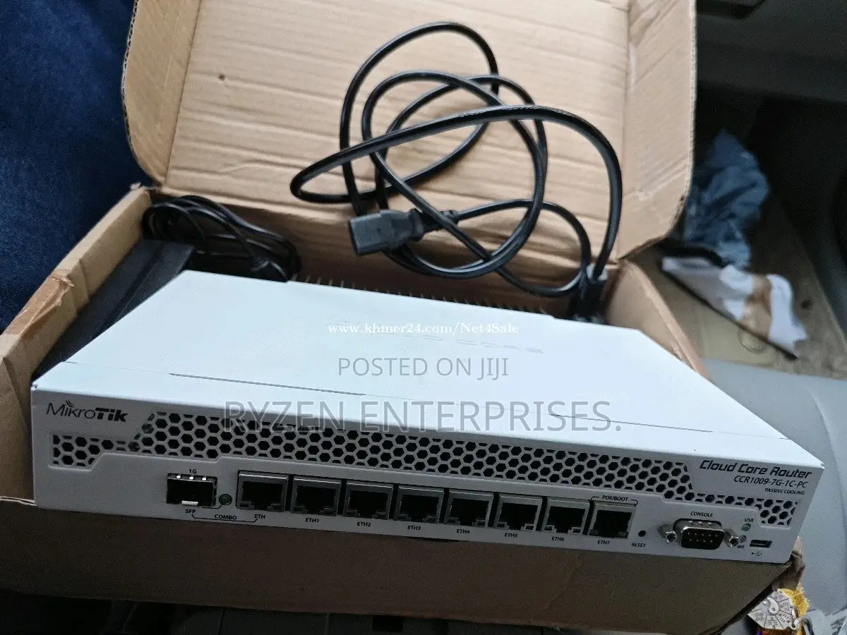 Mikrotik CCR1009-7G-1C-1S PC Cloud Core Router