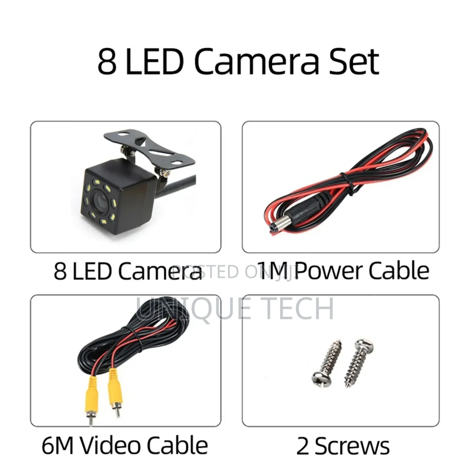 8-Led Pro Night Vision Reverse Camera