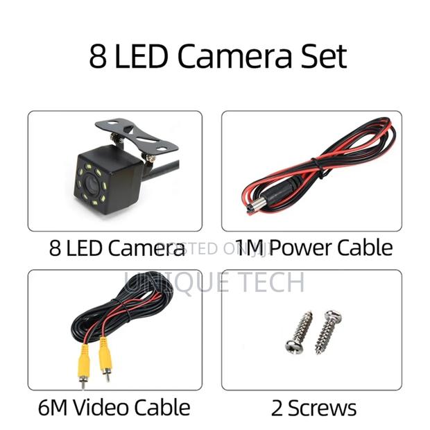 8-Led Pro Night Vision Reverse Camera - main view