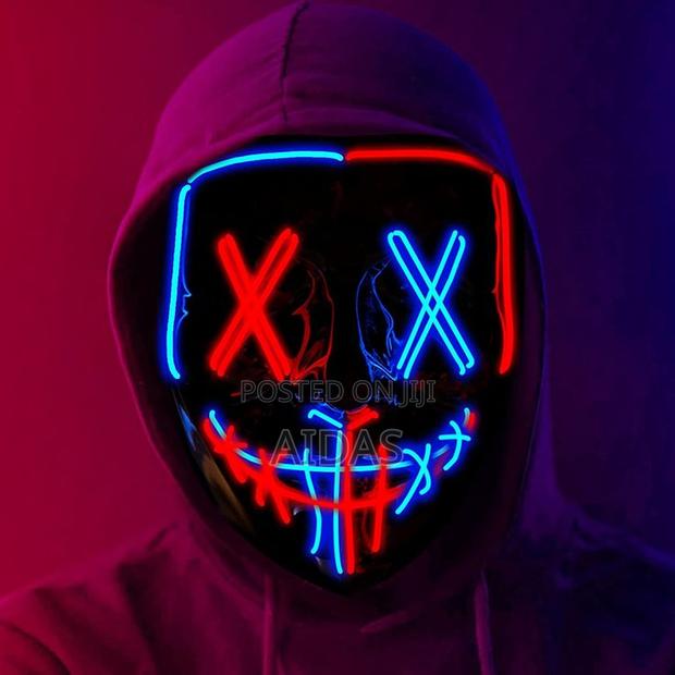 Led Light Up Purge Mask